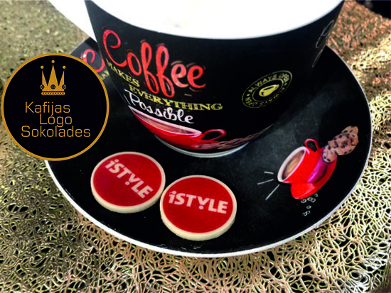 2 cm šokolādes aplīši kūkām - Personalizēti, atkārtots pasūtījums